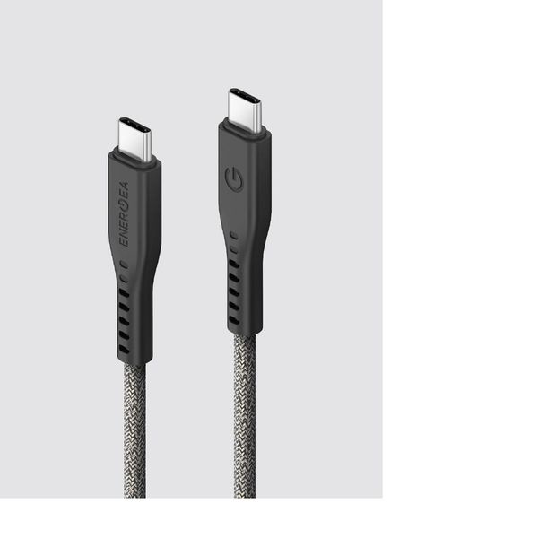 Кабель Energea Flow USB 2.0, USB-C to USB-C, 240W 3M, Черный | Black