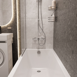 Смеситель для ванны с душем STWORKI Вестерос S26100CR хром