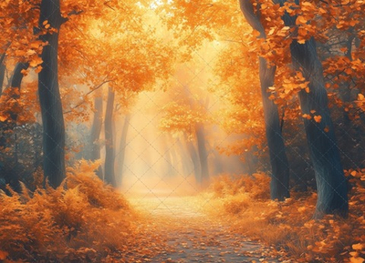 Осенние мотивы №3 - фон неопреновый