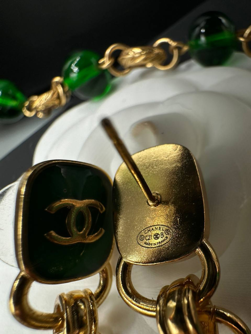 Серьги CHANEL
