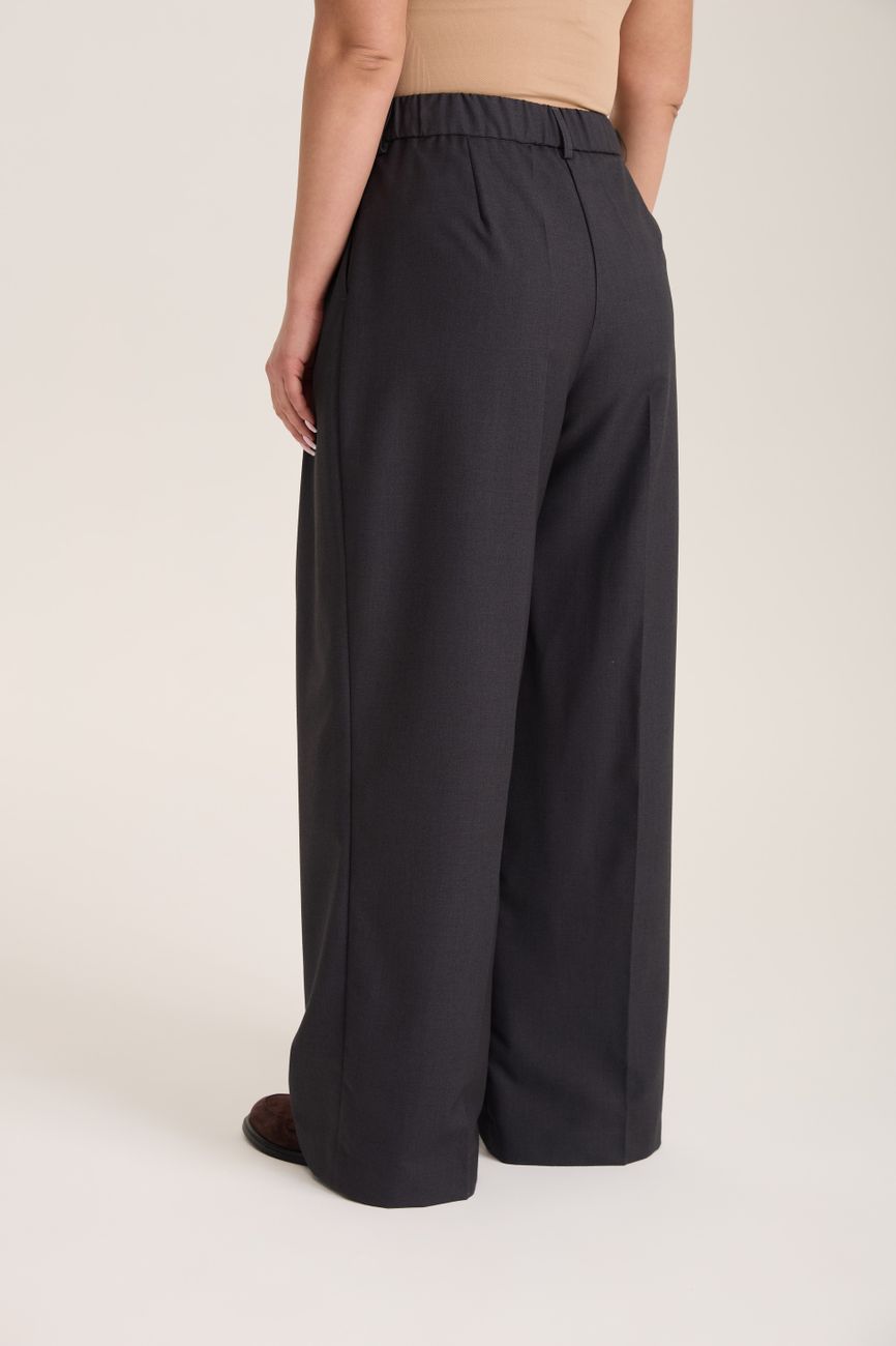 Брюки со стрелками, темно-серый