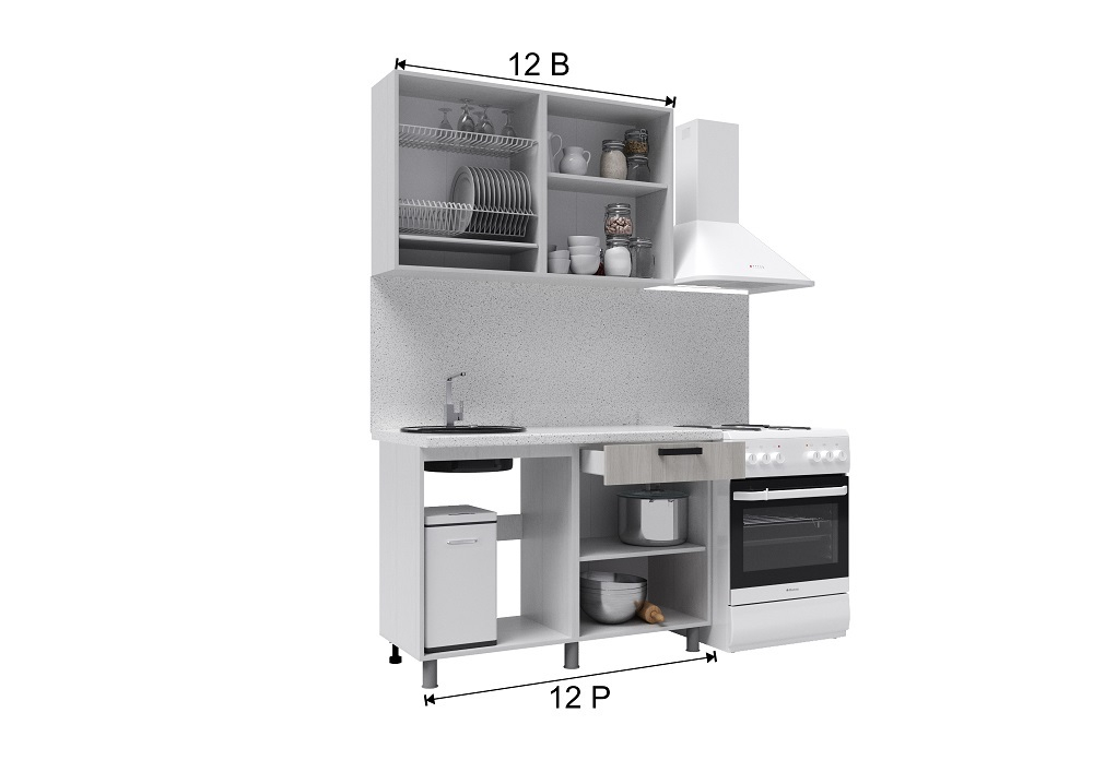 Кухня Палермо, 1,2м