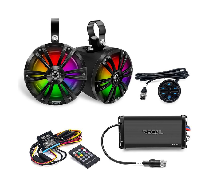 Комплект с водонепроницаемым 6,5-дюймовым динамиком