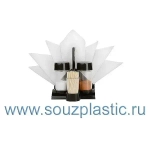 Набор для специй РОНДО/черный