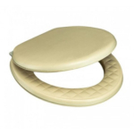 Мягкая крышка-сиденье для унитаза "VANNA LUX" цвет кремовый