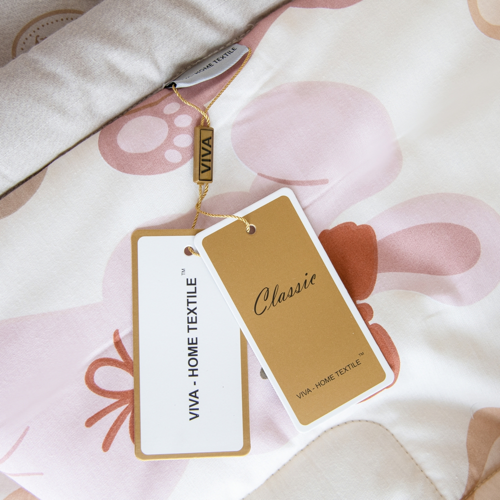 Комплект постельного белья Сатин с Одеялом Young 100% хлопок на резинке OBKR022