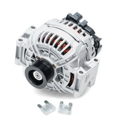 Генератор, ВАЗ, 14 В, 140 А, поликлиновый, в комплекте с предохранителями 80А