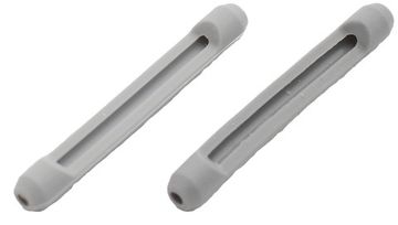 Стоппер силиконовый серый для тонких заушников