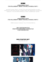 видео ATEEZ - ATEEZ WORLD TOUR (THE FELLOWSHIP : BREAK THE WALL) IN SEOUL DVD
