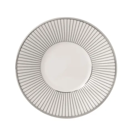 Wedgwood Блюдце Jasper Conran Pin Stripe 12 см для чашки эспрессо EAN 091574082905