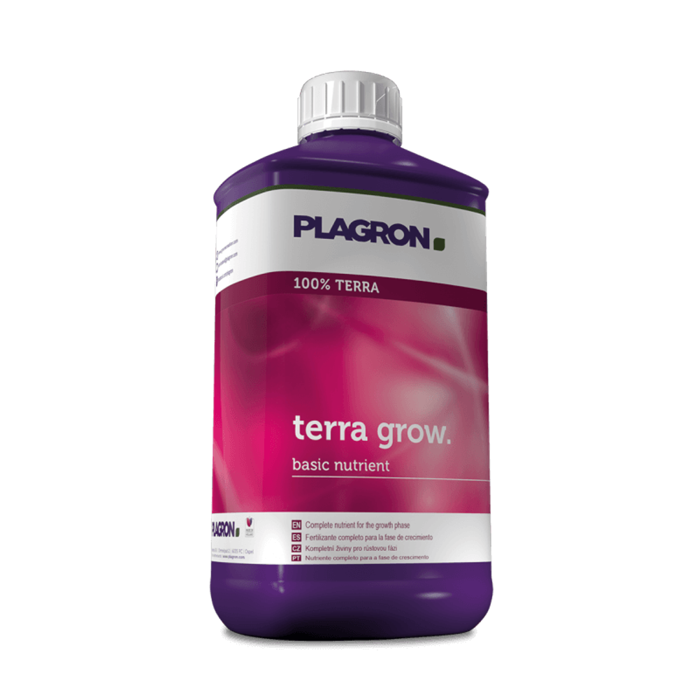 Бутылка Terra Grow Plagron 3-1-3, минеральное удобрение для вегетации