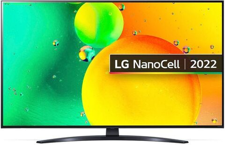 Телевизор LG 43NANO766QA, 43", Ultra HD 4K, синяя сажа
