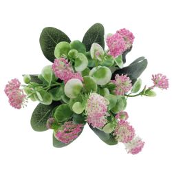 GAEM Цветочная композиция "Клевер", L15 W14 H25 см