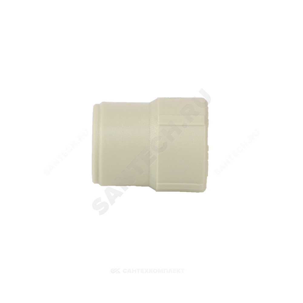 Муфта PP-R переходная серая Дн 63х20 внутр/наруж пайка VALFEX 10006320Г