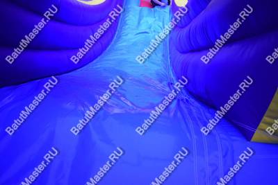 Детский надувной батут-горка "Зайка" 9*4*5.5 м