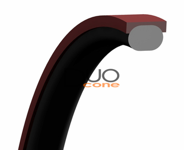 Уплотнение поршня УП-01 (333.4x341.4x9.1) Ф4УВ25+NBR70