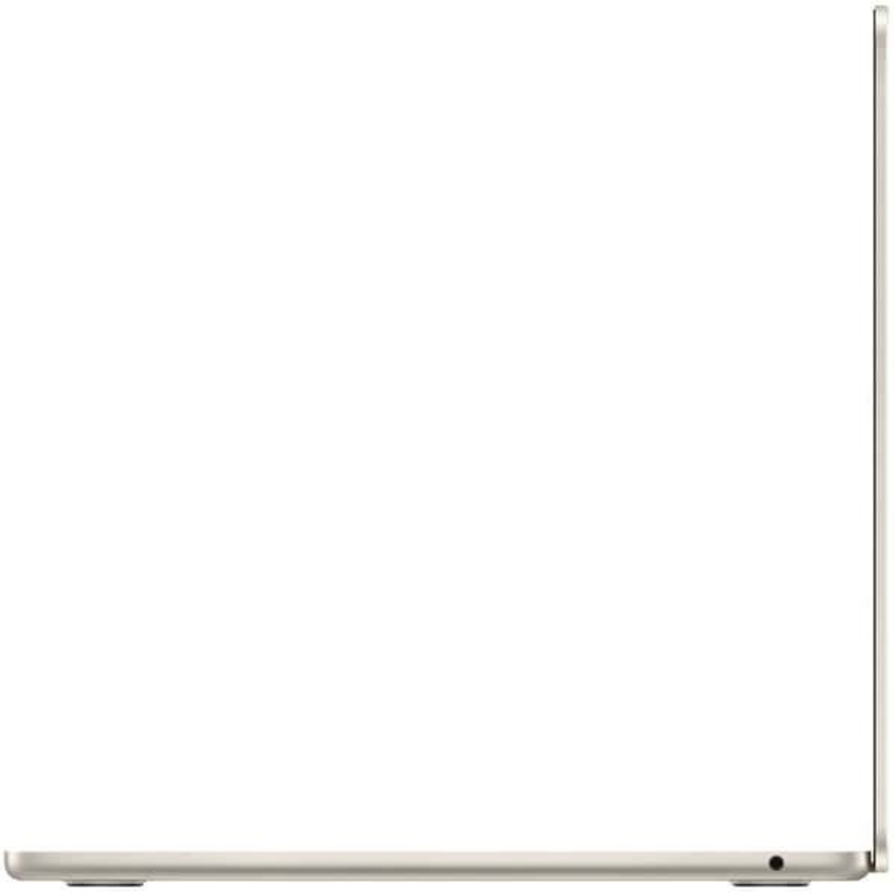 Apple MacBook Air 15 (M3, 8C CPU/10C GPU, 2024), 24 ГБ, 512 ГБ SSD, Starlight (сияющая звезда) MC9K4