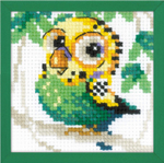 Наименование:	"Волнистый попугайчик"¶Артикул:	№1785¶Каталог:	 Каталог новинок №34¶Нитки:	 шерсть/акр