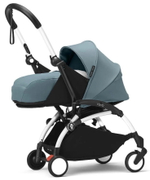 Коляска для новорожденных Stokke YOYO3 Newborn Pack 0+ рама белая White Aqua