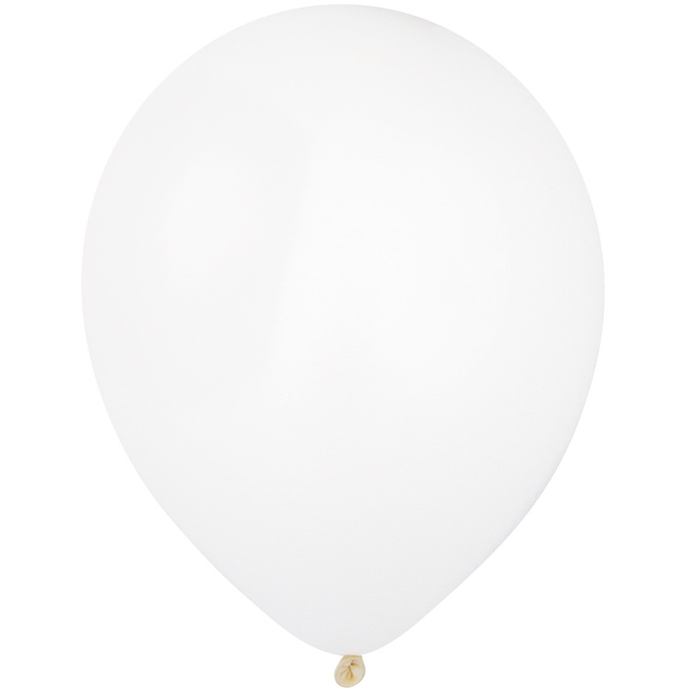 Шар латексный Экстра Пастель 43 см (Белый)