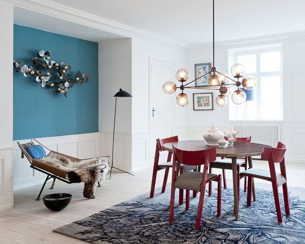 люстра Modo Chandelier 10 Globes Black