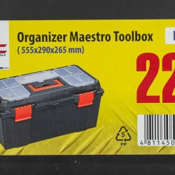 Ящик пластмассовый 22'', 555x290x265мм WMC TOOLS WMC-PO.08