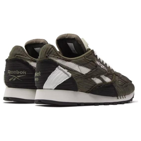reebok Classic Leather Беговые кроссовки Низкие Топ Яшмовый Унисекс