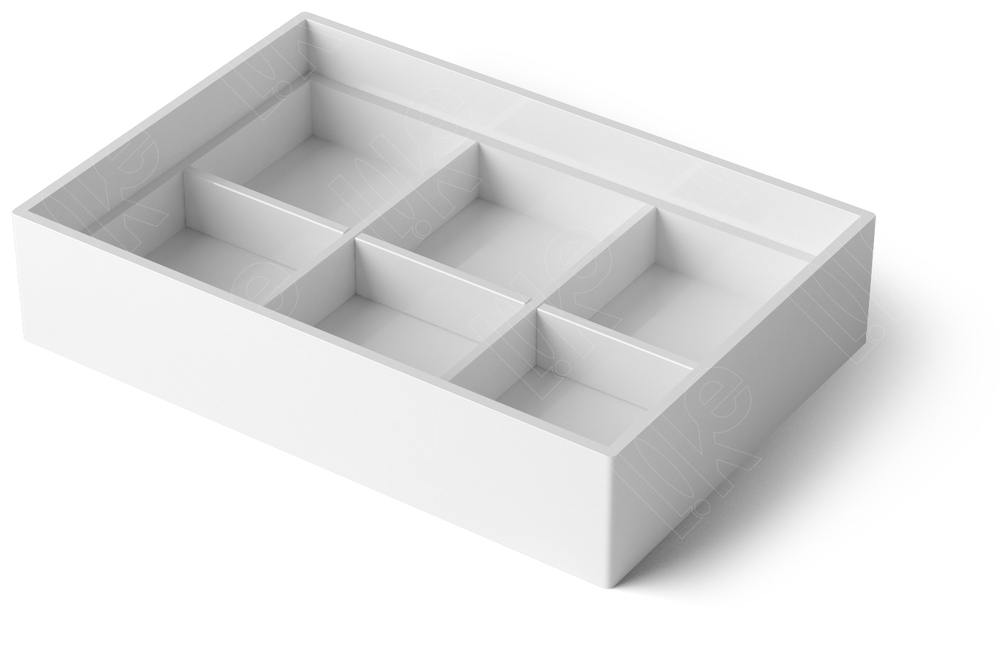 Планшет акриловый/6 ячеек (48х48 мм.)/163*111*35 мм.