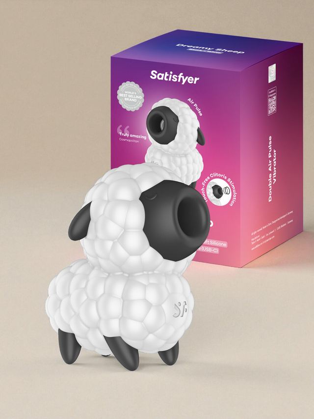 Вакуумный стимулятор клитора Satisfyer Dreamy Sheep
