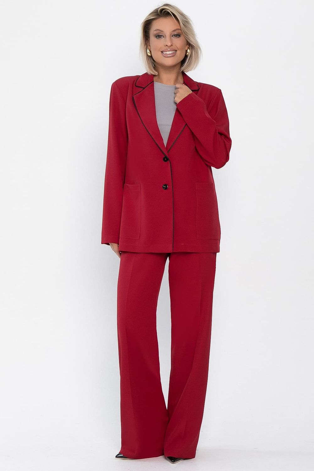 Жакет Нэри (бордо) Б14109-33М LT Collection