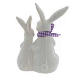 GAEM Фигурка декоративная "Зайцы", L10 W6,5 H14,5 см