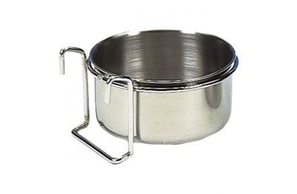 Кормушка 200мл с навесным кронштейном металл Nobby Кормушка 200мл с навесным кронштейном металл Nobby