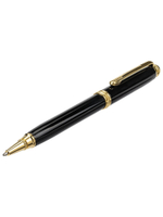 Ручка шариковая Galant "Black" синяя, 0,7мм, поворотная, подарочная упаковка