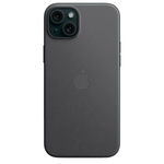 Тканевый чехол с поддержкой MagSafe Apple FineWoven Case для iPhone 15 Plus, Black (Черный)