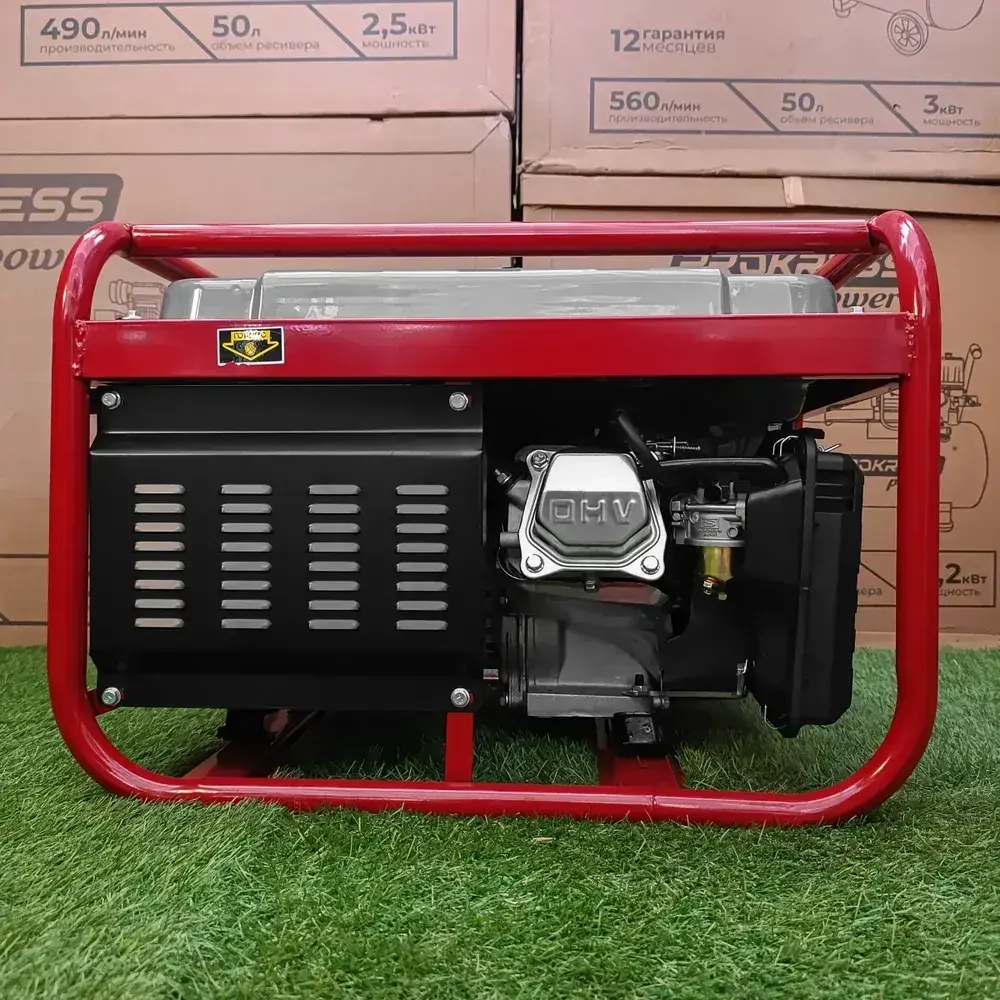 Генератор бензиновый PROKRESS POWER PG4000 Lite (3,2/3.8 кВт., бак 15л., 45 кг.)