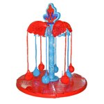 Детская карусель кокосовая пальма "Человек-паук" (d290 см)