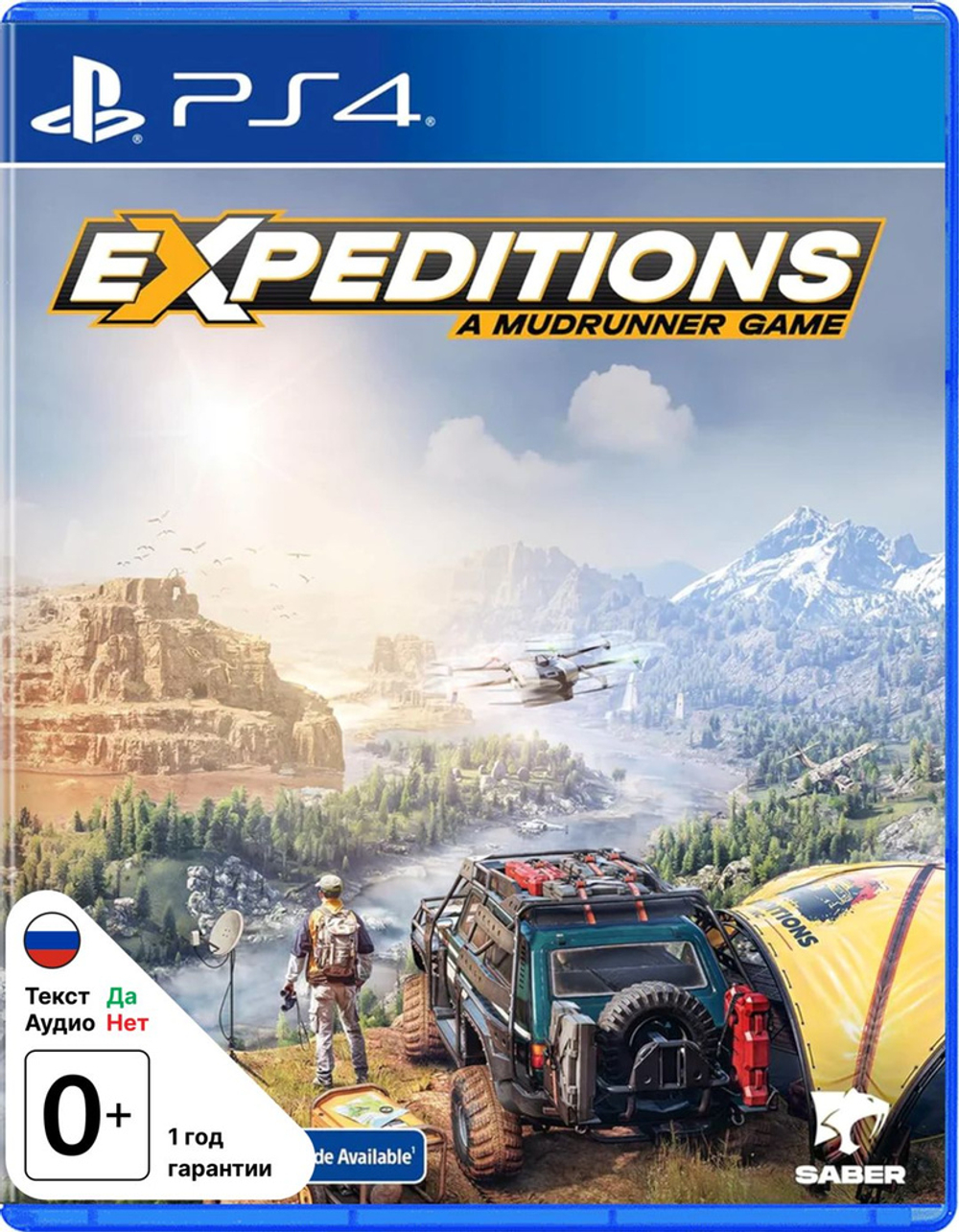 Expeditions A Mudrunner Game [PS4] Б/У