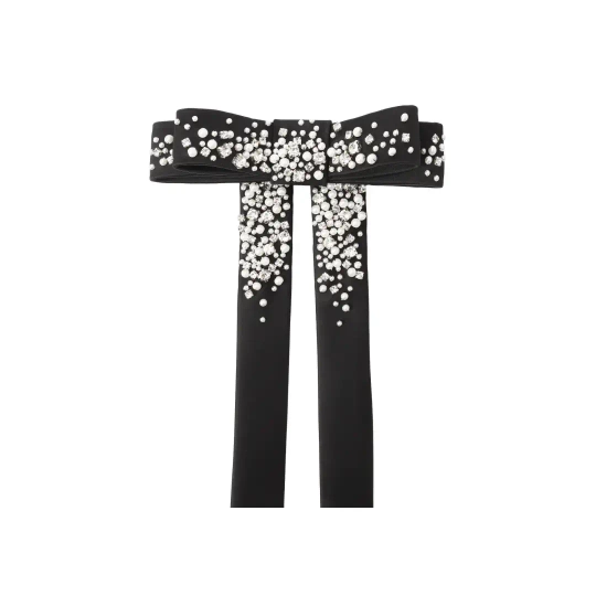 Бант "Мэри" с жемчужной россыпью