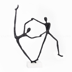 Статуэтка Cloyd арт.50177 / выс. 43 см - черный / серия 1642