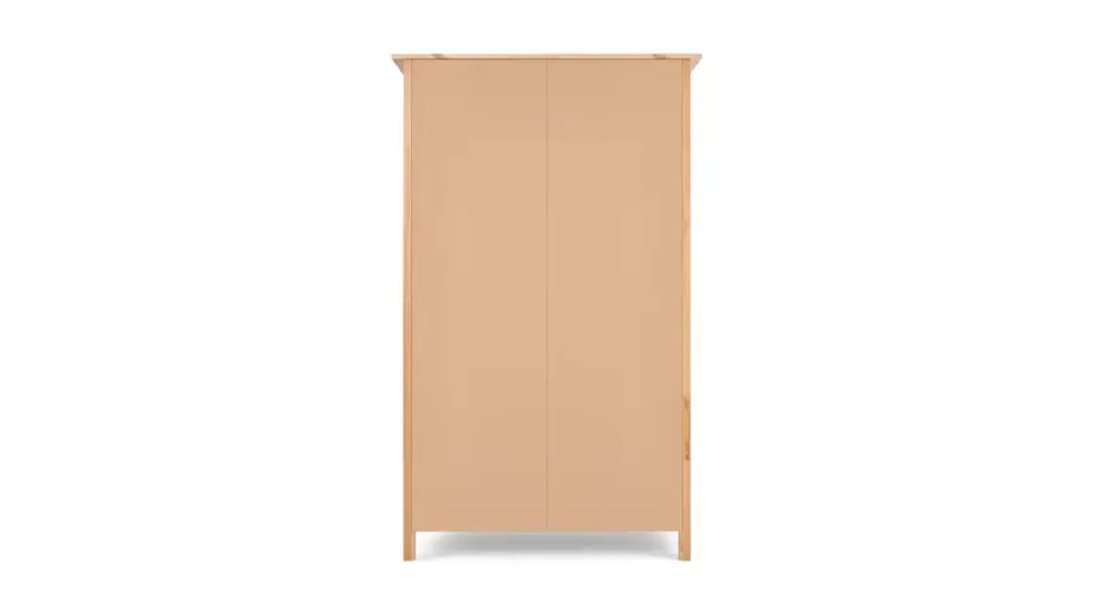 Шкаф-купе - аналог IKEA HEMNES / ХЕМНЭС/ ХЕМНЕС / КЫМОР / ИКЕА 120х197х59 см, светло-коричневый