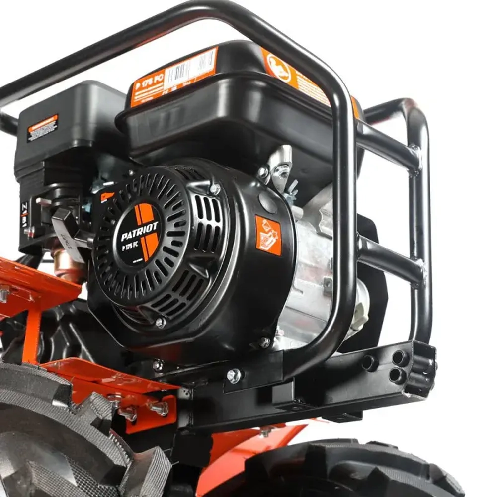 Мотоблок бензиновый Patriot Урал (колеса Extreme), 440107581