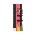 Apple Watch Series 8 Hermes 41mm, двойной кожаный ремешок многоцветный