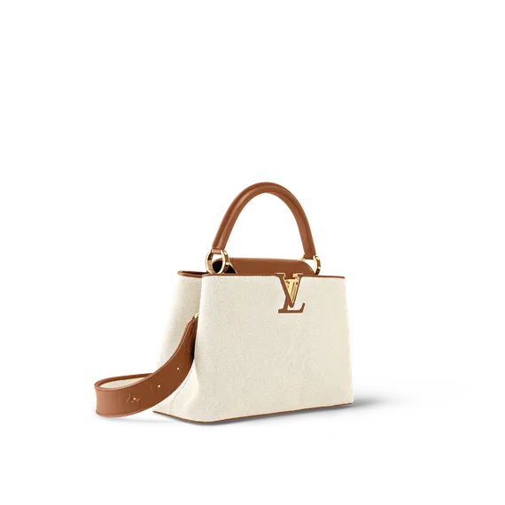 Сумка Louis Vuitton Capucines MM коричневый