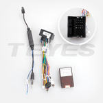 Комплект рамки с разъёмами 9"+can Mercedes R-class W251 2005-2013 гладкая - Car-Smart 215