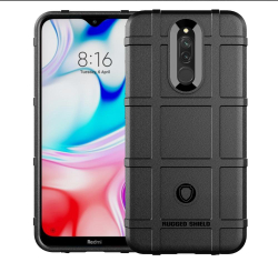 Чехол для Xiaomi Redmi 8 цвет Black (черный), серия Armor от Caseport