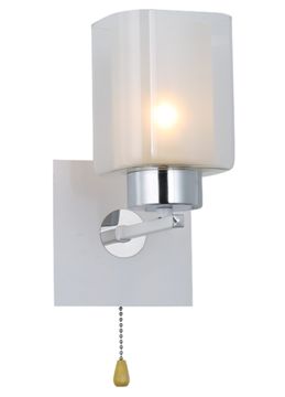 Бра 74402/1W CHROME+WHITE SALE