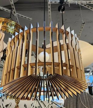 Светильник деревянный STARWOOD 25-001