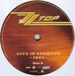 ZZ Top / Live In Germany 1980 (Limited Edition)(2LP+CD)