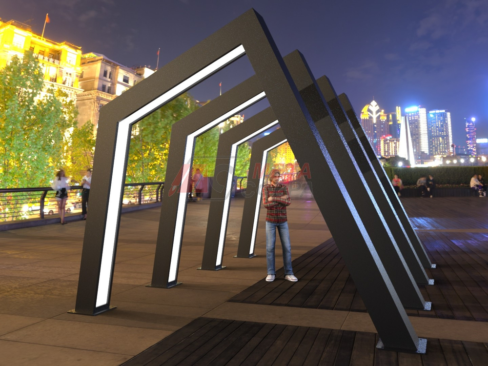 Арка световая Аркада