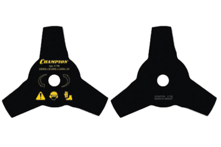 Нож CHAMPION 3-х зубчатый d=255*25.4mm (тип А)   C5101